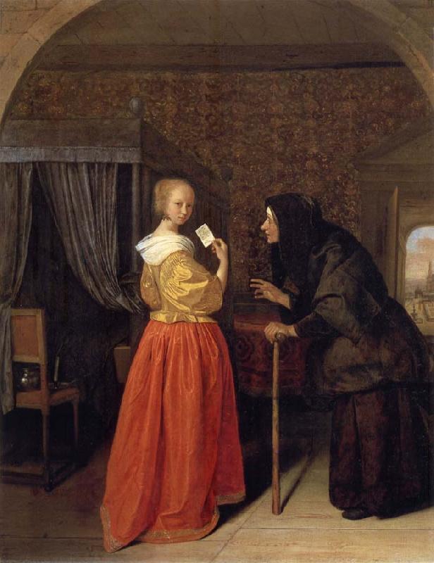 Jan Steen Bathsheba Receiving David-s Letter